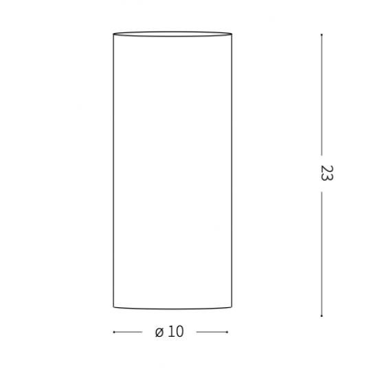 Ideal Lux Edo 044606 TL1 Small Φωτιστικό Επιτραπέζιο Μοντέρνο Λευκό 