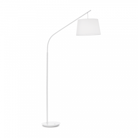 Ideal Lux Daddy 110356 PT1 Bianco Φωτιστικό Δαπέδου Μοντέρνο Λευκό Ματ