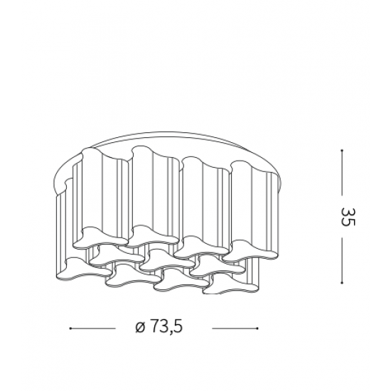 LAMPADA DA SOFFITTO
