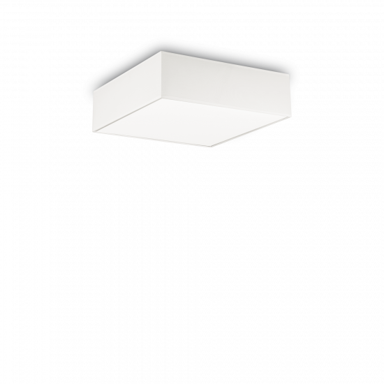Ideal Lux Ritz 152899 PL4 D50 Φωτιστικό Οροφής Μοντέρνο Λευκό Με Ύφασμα