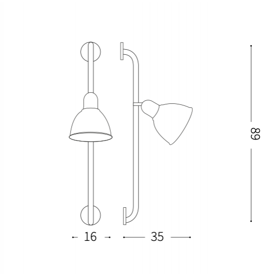 LAMPADA DA PARETE