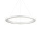 Ideal Lux Oracle 211381 D70 Round Bianco Φωτιστικό Κρεμαστό Στρογγυλό Μοντέρνο Λευκό Ματ 