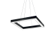 Ideal Lux Oracle 245676 D50 Square Nero Φωτιστικό Κρεμαστό Τετράγωνο Μοντέρνο Μαύρο Ματ 
