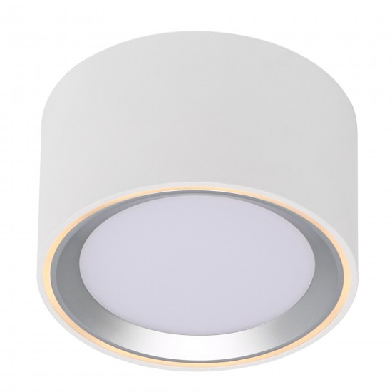 Nordlux Fallon 47540132 Οροφής φωτιστικό Led 5.5W Λευκό/Ατσάλι