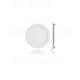 UNIVERSE ΦΩΤΙΣΤΙΚΟ LED SLIM ΧΩΝΕΥΤΟ Φ225 18W 3000K 1620lm 120° AC85-265V ΑΛΟΥΜΙΝΙΟΥ ΛΕΥΚΟ