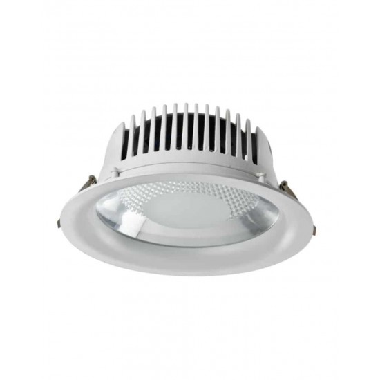 UNIVERSE ΦΩΤΙΣΤΙΚΟ ΧΩΝΕΥΤΟ COB LED Φ165 18W 3000K-4000K-6000K 120° AC85-265V ΑΛΟΥΜΙΝΙΟΥ ΛΕΥΚΟ