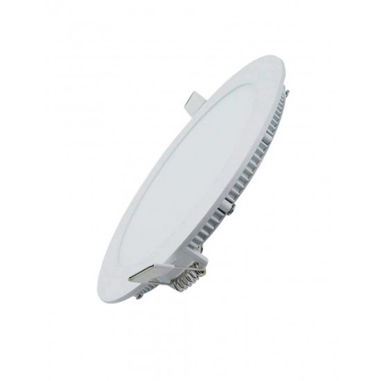 UNIVERSE ΦΩΤΙΣΤΙΚΟ LED SLIM ΧΩΝΕΥΤΟ Φ217 18W 3000K-4000K-6000K 1620lm 120° AC85-265V ΑΛΟΥΜΙΝΙΟΥ ΛΕΥΚΟ 
