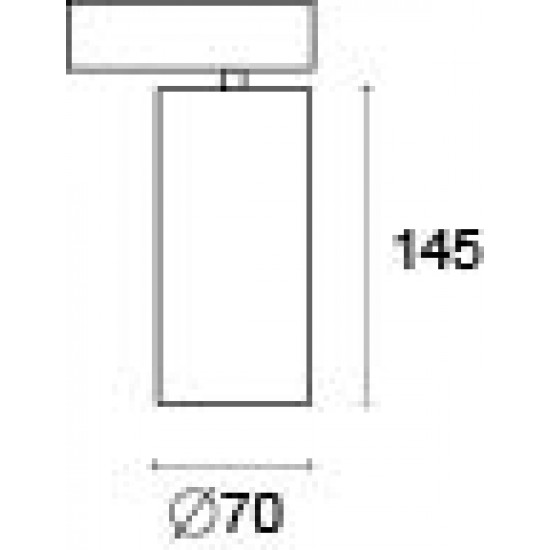 Viokef Hercules 3913-010W-3-S-15 Σποτ Track 15W Λευκό.