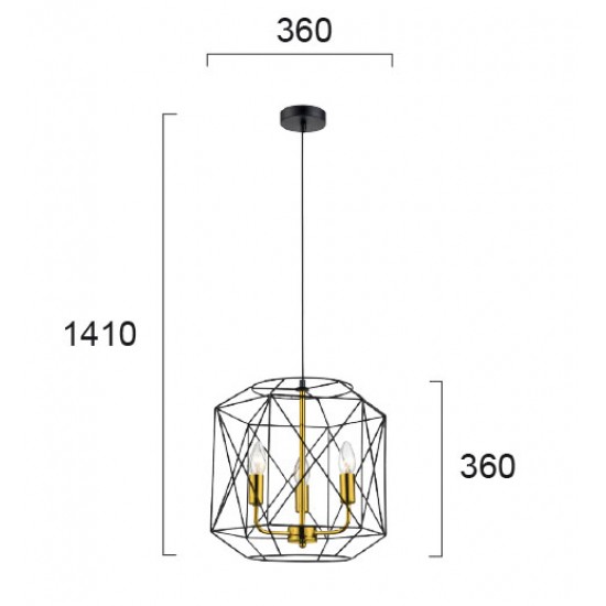 Viokef Argo 4252200 Μονόφωτο D:360