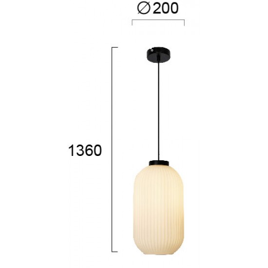 Viokef Astor 4253100 Μονόφωτο Λευκό