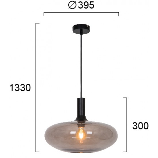 Viokef Convex 4278100 Μονόφωτο Φυμέ D395