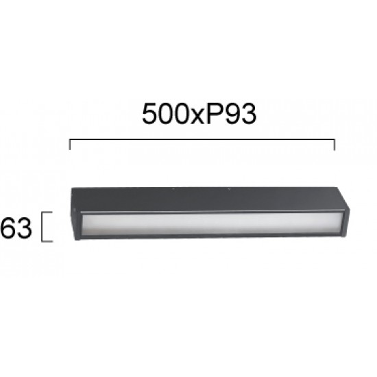 Viokef Verona 4293600 Φωτιστικό Οροφής   L:500  