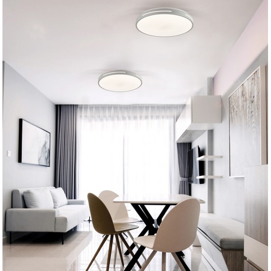 Viokef Alexia 4287700 Πλαφονιέρα Λευκή 