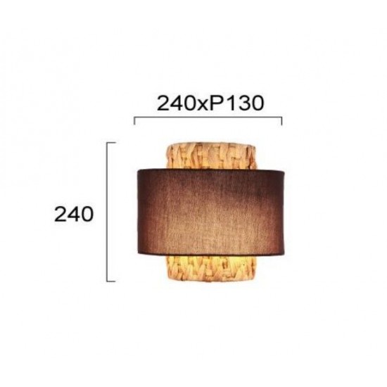 Viokef 4299300 Riviera Φωτιστικό Τοίχου 