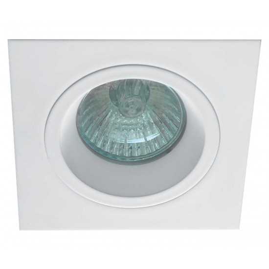 Viokef RICHARD 4106101 Χωνευτό Σποτ Λευκό Square 92X92