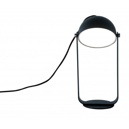 Viokef HEMI 4205701 Επιτραπέζιο μεταλλικό φωτιστικό LED σε μαύρο