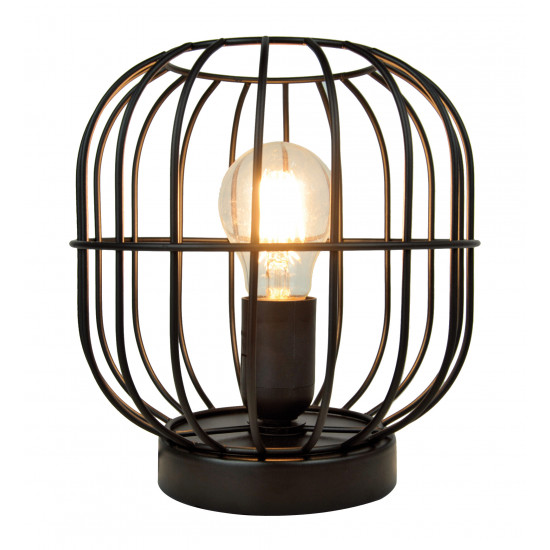 Viokef ZENITH 4211400 Επιτραπέζιο φωτιστικό σε μαύρο.