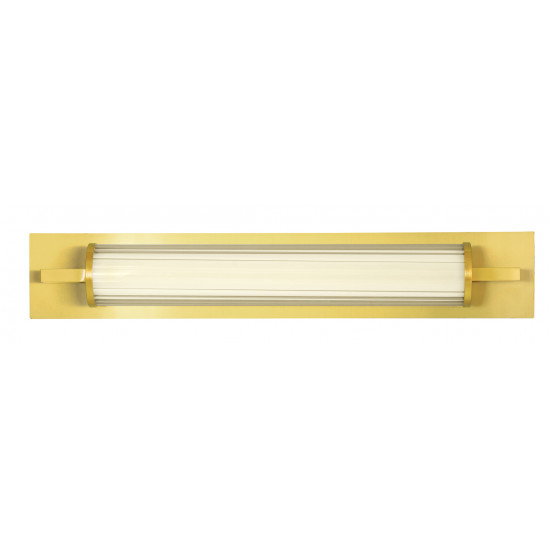 Viokef FRIDA 4238700 Φωτιστικό Τοίχου  Led με γυαλί σε χρυσό ματ