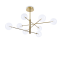 Ideal Lux Equinox sp8 275215 Φωτιστικό Κρεμαστό Χρυσό