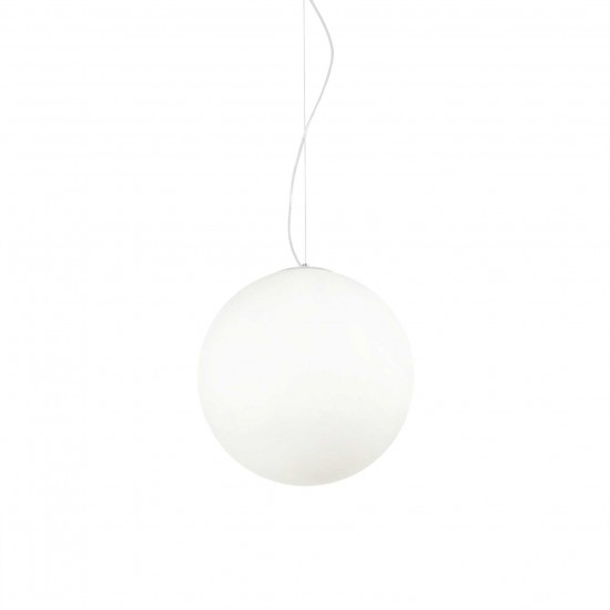 Ideal Lux Mapa Bianco 032139 SP1 D40 Φωτιστικό Κρεμαστό Μοντέρνο Λευκό 