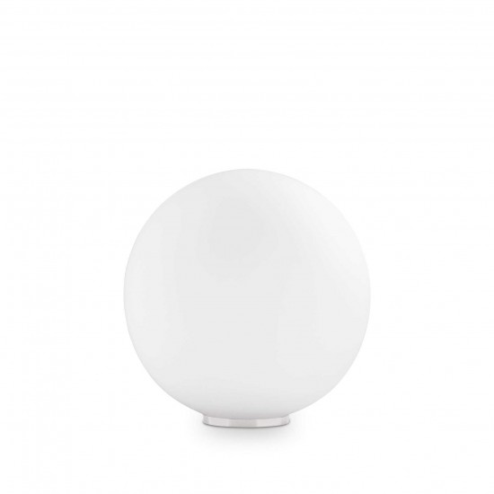 Ideal Lux Mapa Bianco 009131 TL1 D30 Φωτιστικό Επιτραπέζιο Μοντέρνο Λευκό 