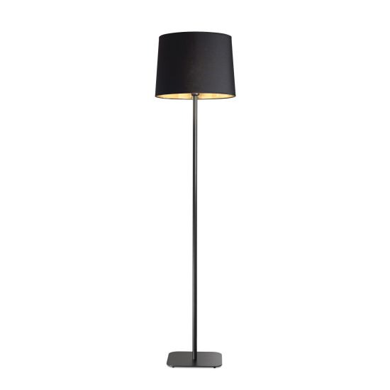 Ideal Lux Nordik 161716 PT1 Φωτιστικό Δαπέδου Μοντέρνο Μαύρο Με Χρυσό