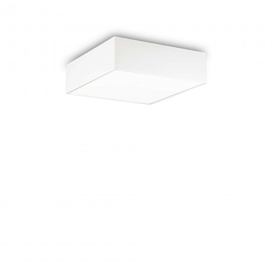 Ideal Lux Ritz 152899 PL4 D50 Φωτιστικό Οροφής Μοντέρνο Λευκό Με Ύφασμα