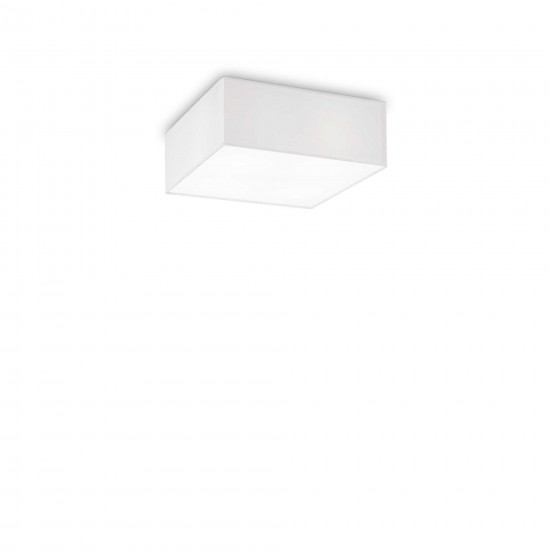 Ideal Lux Ritz 152875 PL4 D40 Φωτιστικό Οροφής Μοντέρνο Λευκό Με Ύφασμα