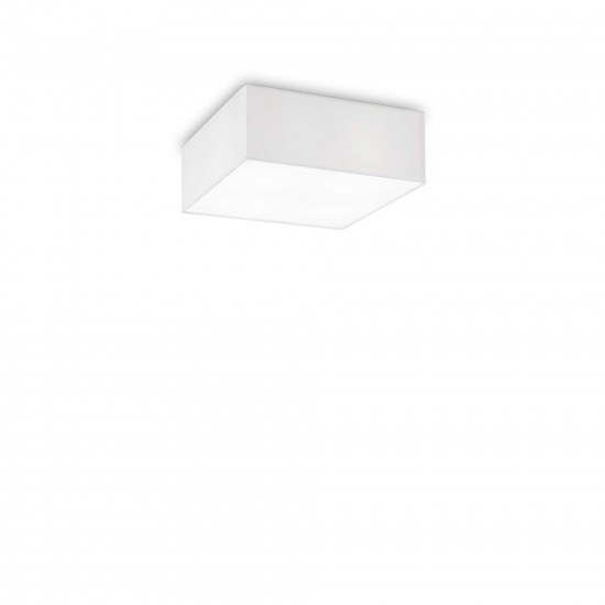 Ideal Lux Ritz 152875 PL4 D40 Φωτιστικό Οροφής Μοντέρνο Λευκό Με Ύφασμα