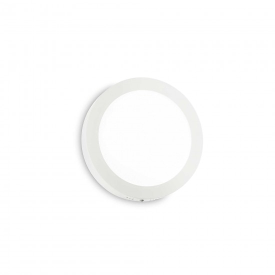 Ideal Lux Universal 138602 18W Round Bianco Φωτιστικό Οροφής Στρογγυλό Μοντέρνο Λευκό Ματ LED 