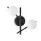Ideal Lux Atlas ap2 365077 Φωτιστικό Μοντέρνο Τοίχου - Απλίκες Μαύρο