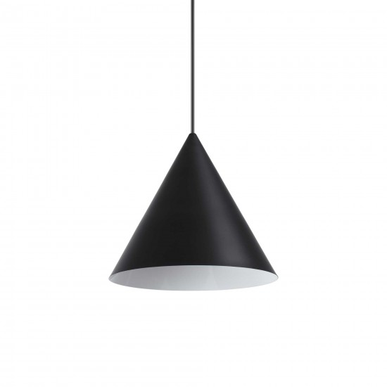 Ideal Lux A-Line 232744 SP1 D30 Nero Φωτιστικό Κρεμαστό Μοντέρνo Μαύρο