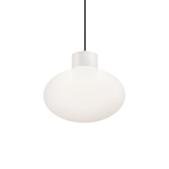 Ideal Lux Clio 144252 MSP1 Bianco Φωτιστικό Εξωτερικού Χώρου Κρεμαστό Λευκό Ματ 