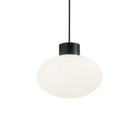 Ideal Lux Clio 144245 MSP1 Nero Φωτιστικό Εξωτερικού Χώρου Κρεμαστό Μαύρο Ματ 