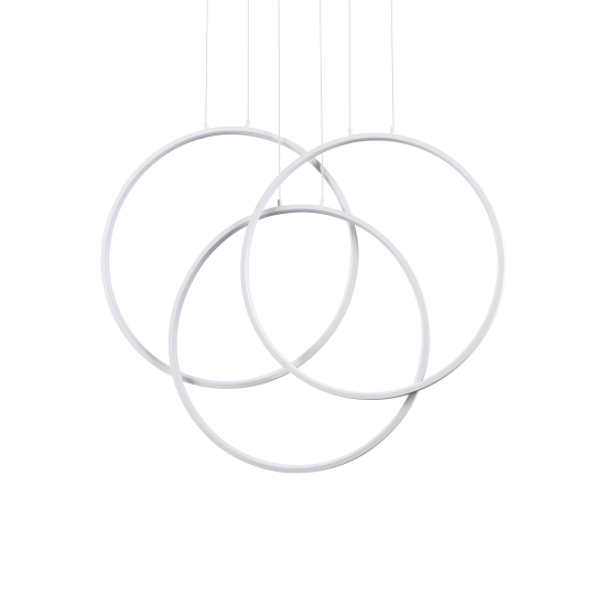 Ideal Lux Frame 269351Φωτιστικο Οροφής Led Μεταλικό Λευκό