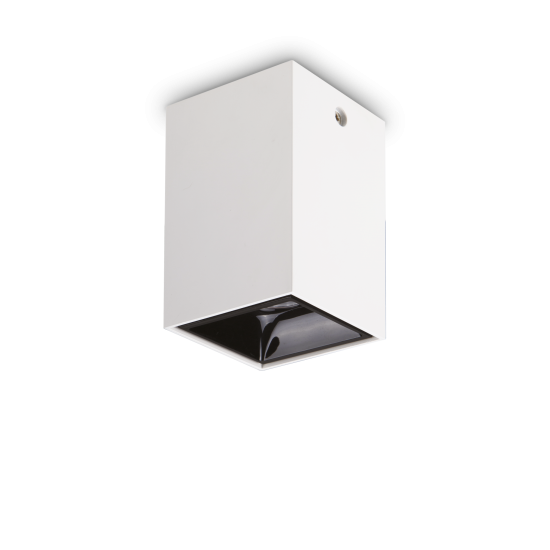 Ideal Lux Nitro 206011 Τετράγωνο Spot Οροφής Αλουμινίου Λευκό 7.5x7.5