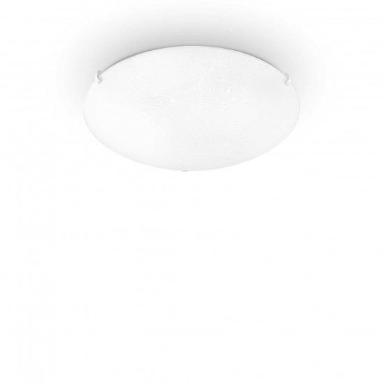 Ideal Lux Lana 068138 PL2  Φωτιστικό Οροφής Μοντέρνο Λευκό Με Μεταξοτυπία 