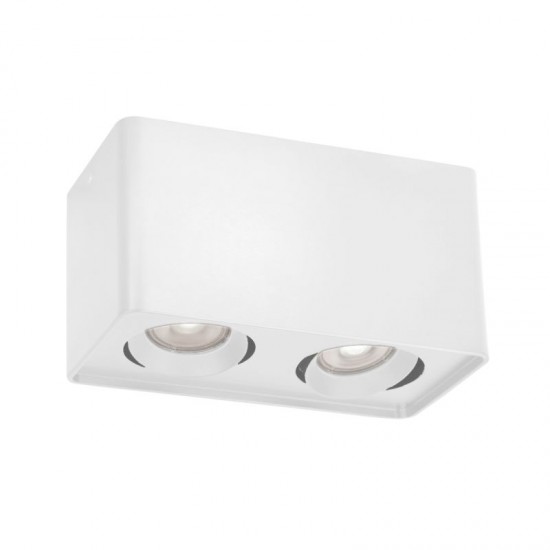 Viokef Arion 4279900 2/φωτη Πλαφονιέρα Λευκή 